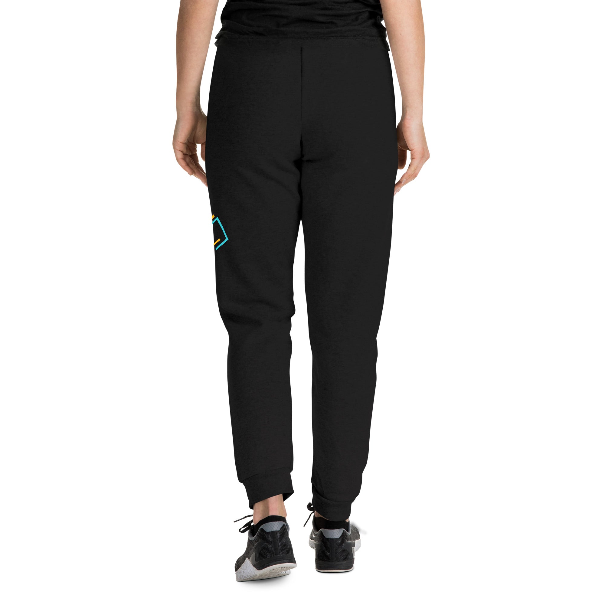 Unisex Joggers with Geometric Pattern